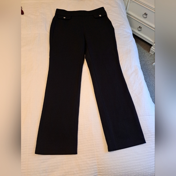 BOSS Pants 'Tubeka' in Black Size 12 Excellent Condition Side Zipper - Picture 1 of 11
